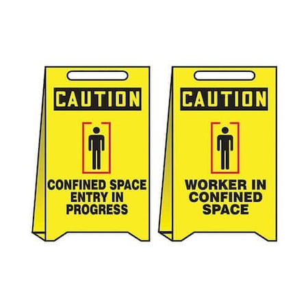 Accuform Floor Sign, PFE417 PFE417